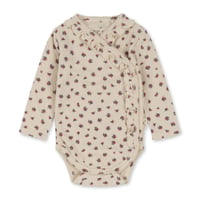 KONGESSLOEJD - Sui Newborn Frill Body Gots  |  Peonia Rose