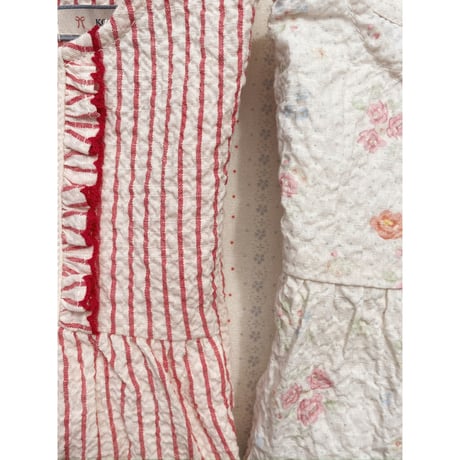 KONGESSLOEJD -  ELLIE FRILL ROMPER  | Amour Stripe