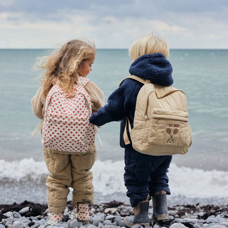 KONGESSLOEJD - Juno Quilted Backpack MIDI |  Travertine