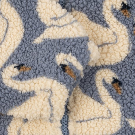 KONGESSLOEJD - JODY TEDDY JACKET GRS  |  Swan