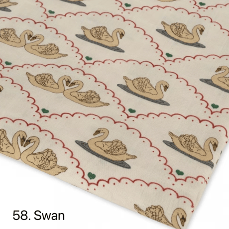 KONGESSLOEJD - 1PC Muslin Cloth (No.58~No.70)