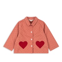 KONGESSLOEJD - NOLA SHIRT JACKET GOTS |  MAHOGANY DOT