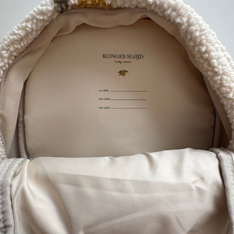 KONGESSLOEJD - JODY TEDDY BACKPACK GRS |  Mon Grand Citron Sage