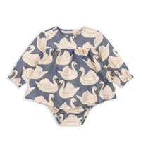 KONGESSLOEJD -EVIA ROMPER GOTS  | Swan