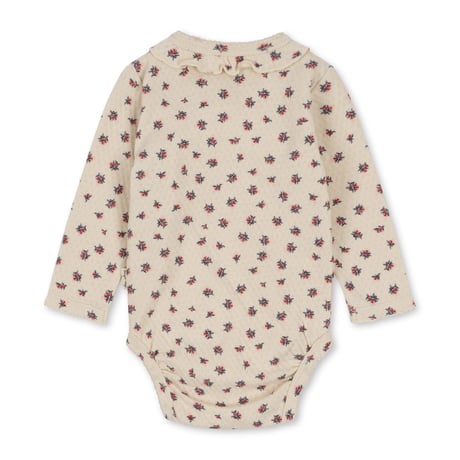 KONGESSLOEJD - Sui Newborn Frill Body Gots  |  Peonia Rose