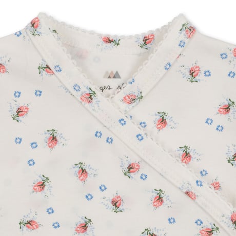 KONGESSLOEJD - Basic Newborn Onesie Gots  |  Brise dé été White