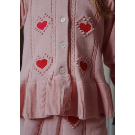 KONGESSLOEJD - SOLEIL CARDIGAN | Silver Pink