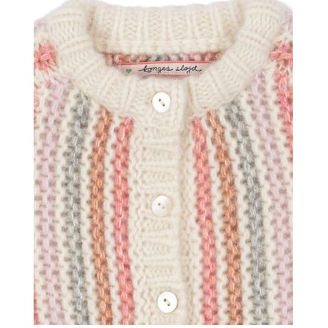 KONGESSLOEJD - KIRI CARDIGAN | Rose Stripe