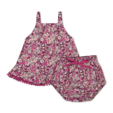 J A M I E   K A Y - Organic Cotton Zoe Set | Garden Print