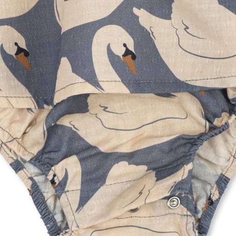 KONGESSLOEJD -EVIA ROMPER GOTS  | Swan