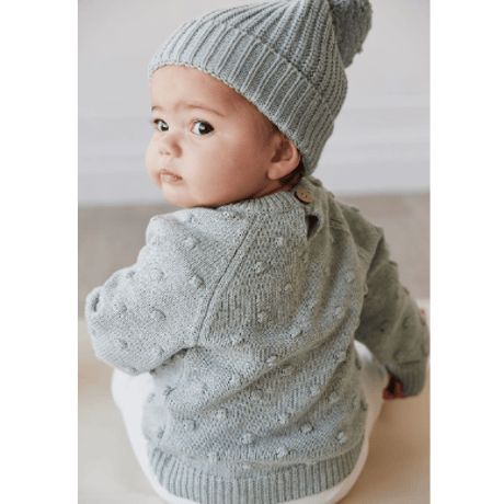 J A M I E   K A Y - Dotty Knit Jumper | Mist Fleck
