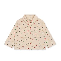 KONGESSLOEJD - Fen Shirt Jacket |  Multi Heart Blush