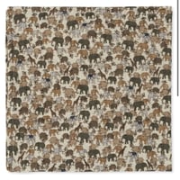 KONGESSLOEJD - Big Muslin Swaddle  Gots  |  Safari
