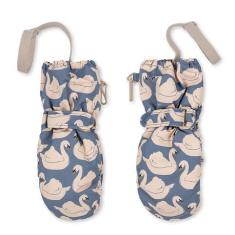 KONGESSLOEJD - NOHR SNOW MITTENS PRINT  |  Swan