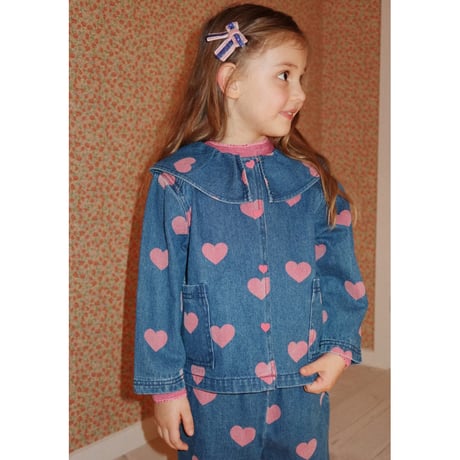 KONGESSLOEJD - MAGOT DENIM SHIRT GOTS | BON COEUR PINK