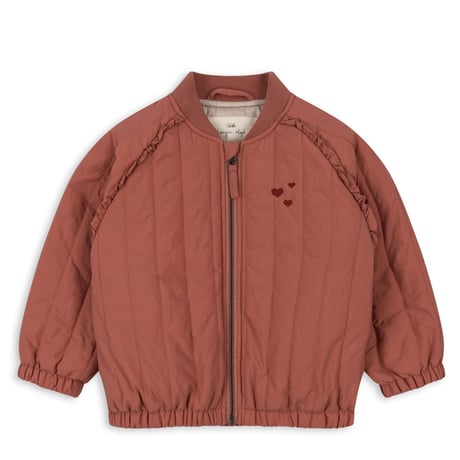 KONGESSLOEJD - JUNO FRILL  BOMBER JACKET |  CANYON ROSE