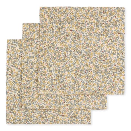 KONGESSLOEJD - 3 pack Muslin Cloth Gots |  Jardin de Fleurs