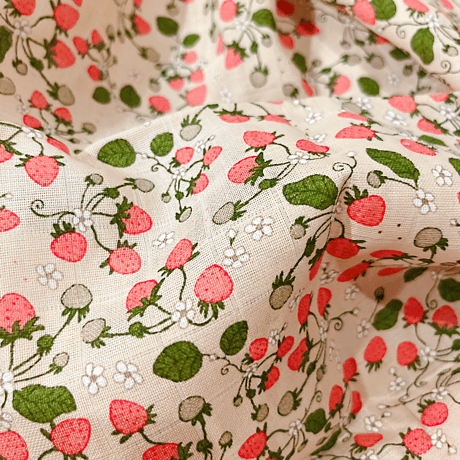 KONGESSLOEJD - 3 pack Muslin Cloth |  Strawberry Fields