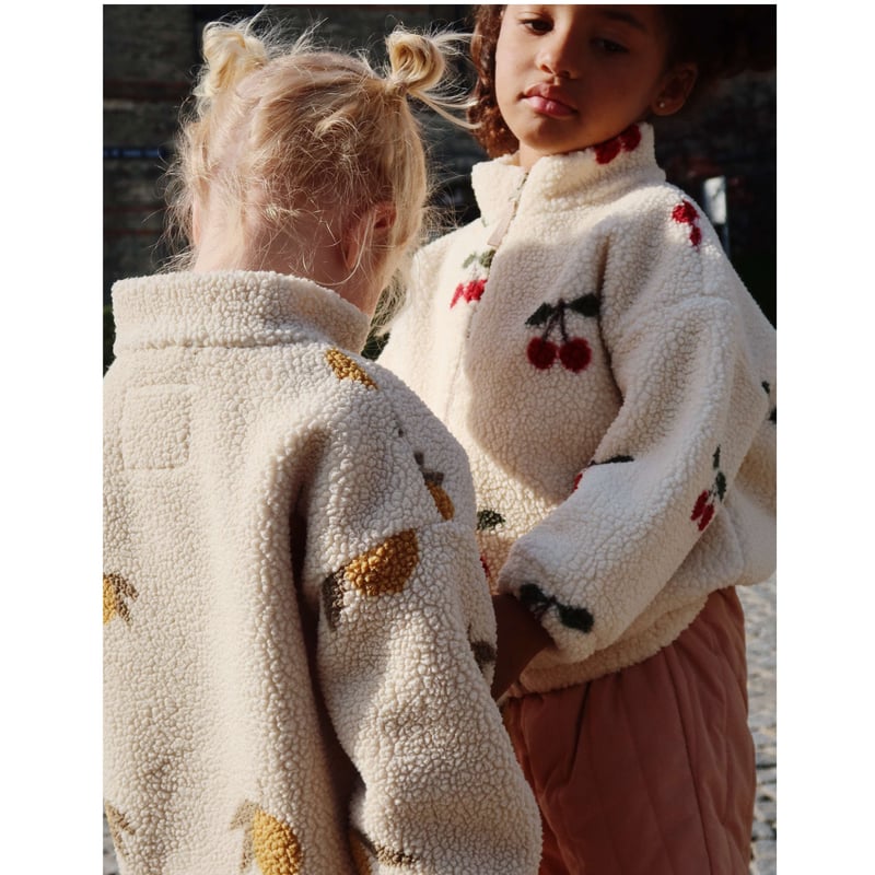 KONGESSLOEJD - JODY TEDDY JACKET GRS | CHERRY