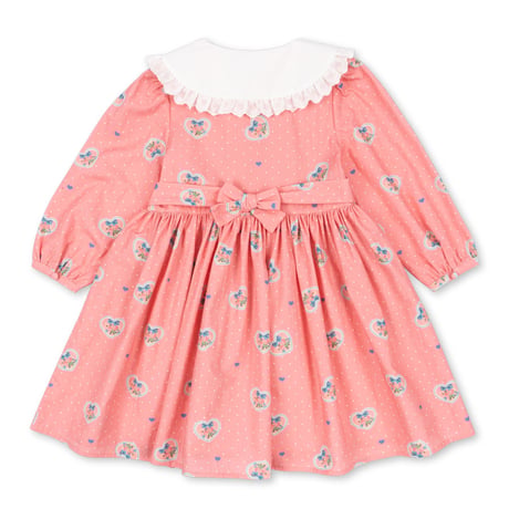 KONGESSLOEJD - COEUR COLLAR DRESS GOTS  |  Cher Coeur Rose