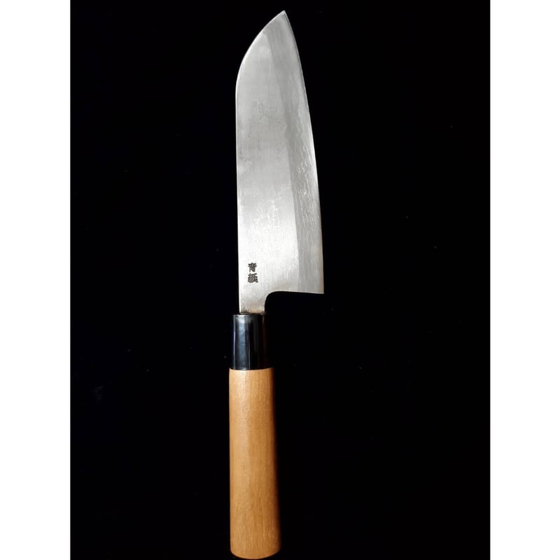 多層鋼 文化包丁（クルミ柄） | 広瀬重光刃物店