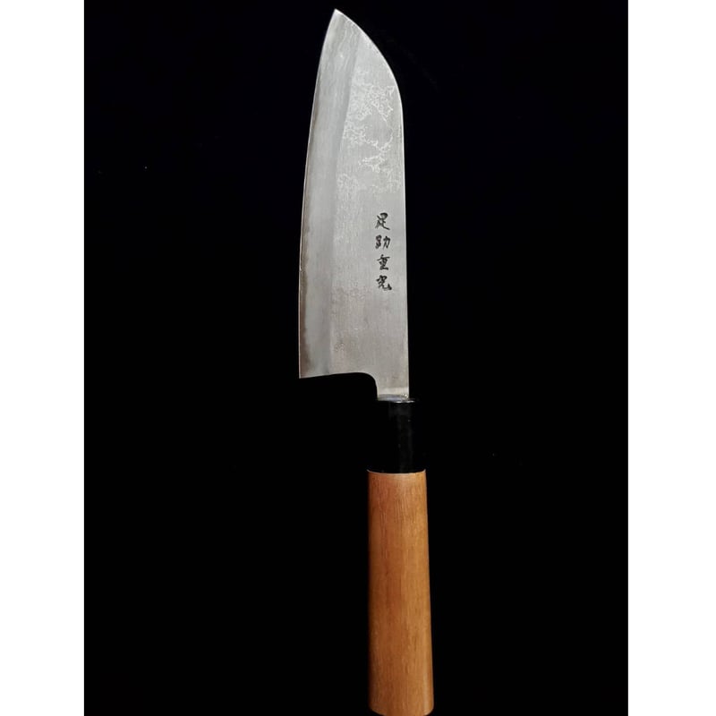 多層鋼 文化包丁（クルミ柄） | 広瀬重光刃物店