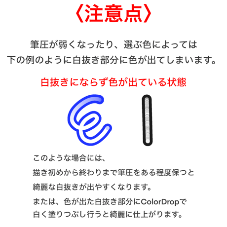 Procreate用ブラシ2種　ふちどりペン2