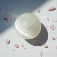 セレナイト丸玉