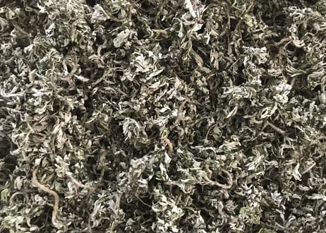 Japanese mugwort & chamomile rice crackers