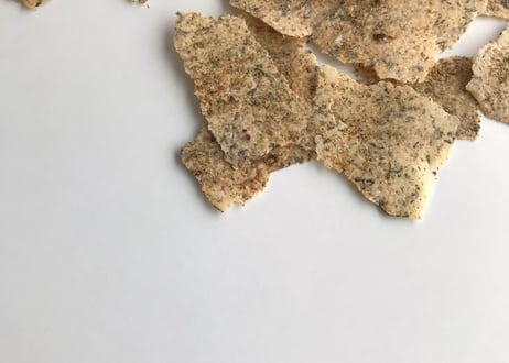 Japanese mugwort & chamomile rice crackers