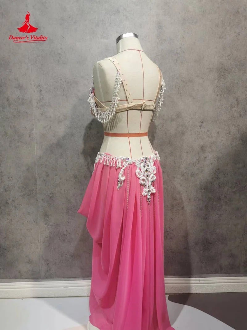 ベリーダンス オリエンタル衣装 ドレープ セットアップ オーダーメイド オーダーメイド＞ オリエンタル ステージ衣装 31556 | ベリー