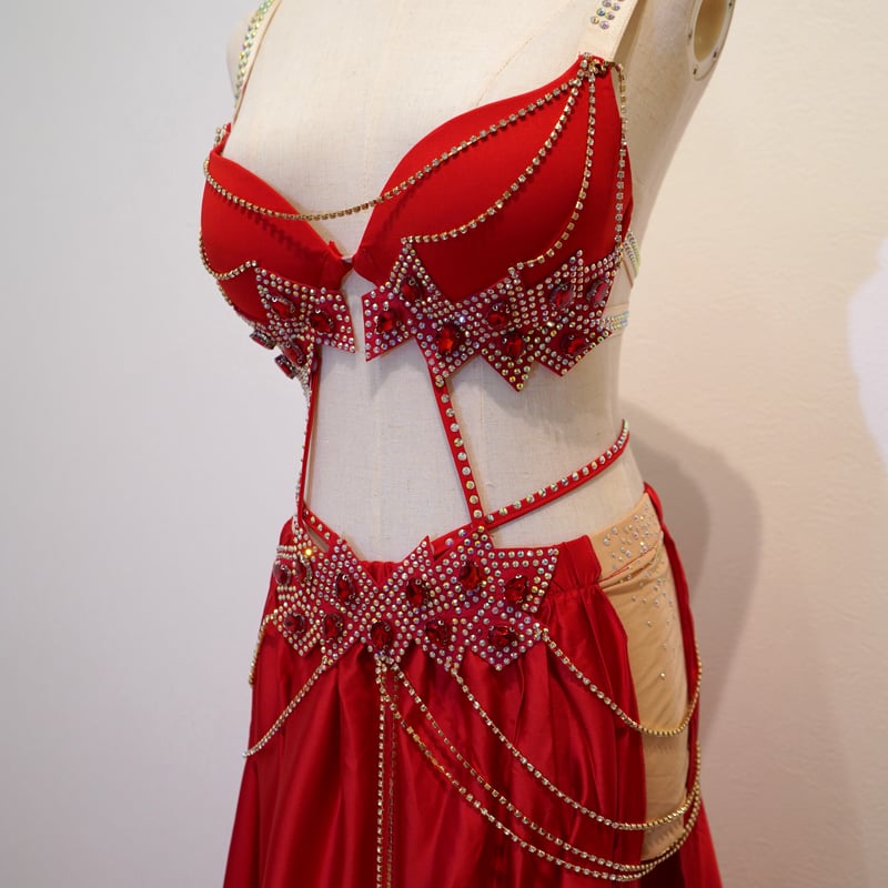 ベリーダンス 衣装 送料無料】 即納 ベリーダンス衣装 オリエンタル 初心者