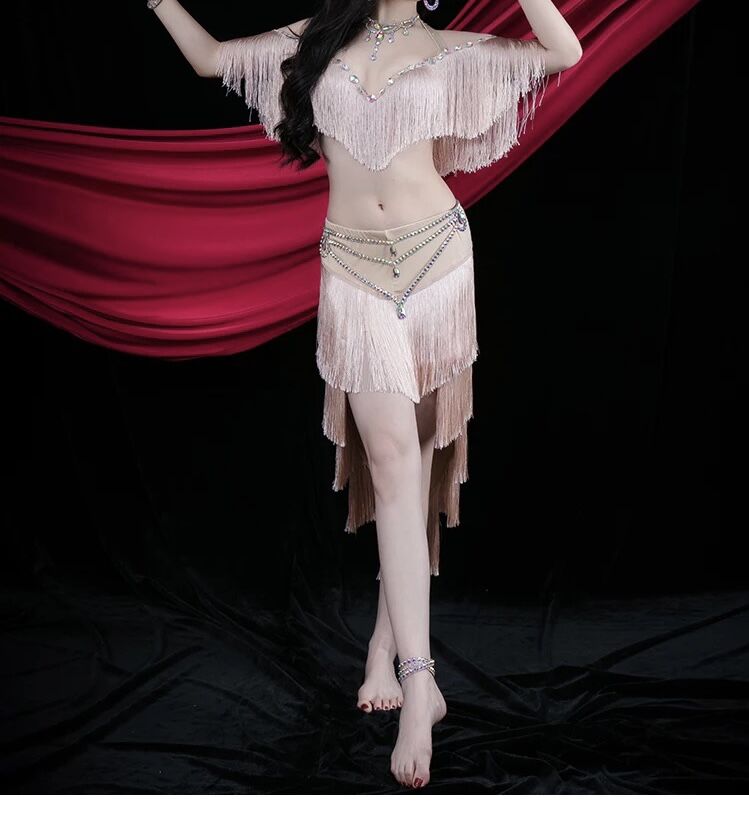 予約商品＞＜セミオーダー＞ ベリーダンスフリンジコスチューム