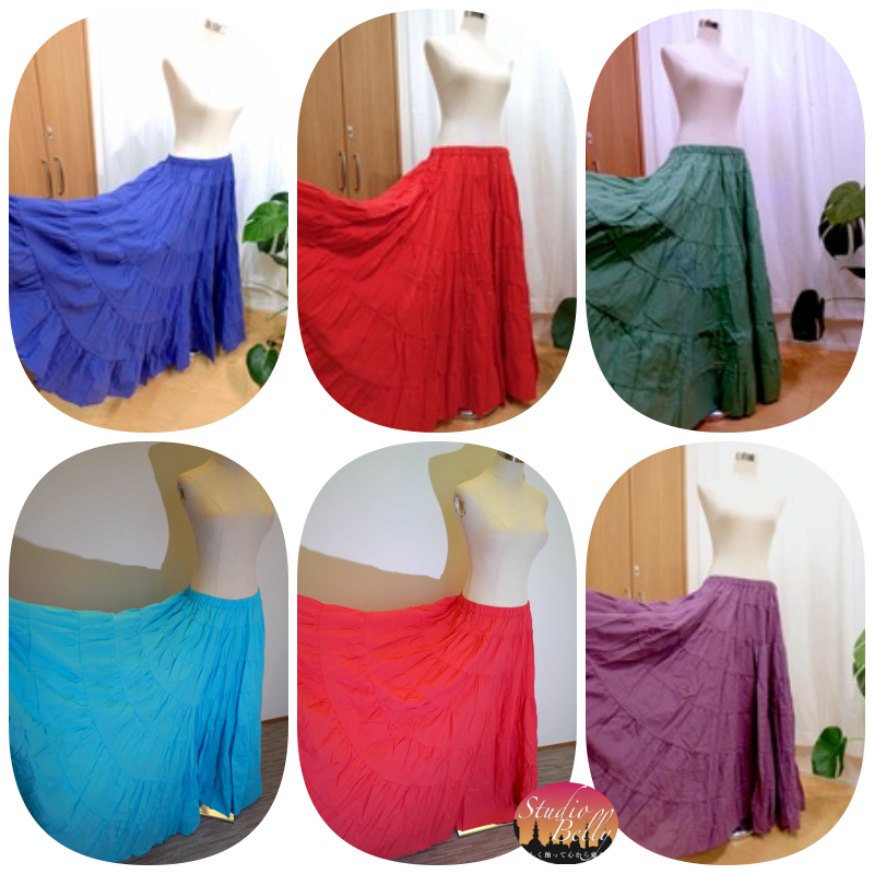 再入荷【即日発送】ジプシーロマスカート 16ヤード ＜インナースカート