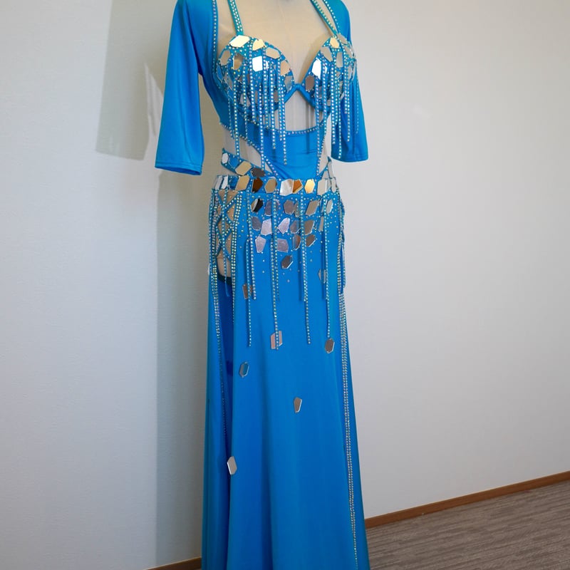 即日発送】 バラディシャービードレス ベリーダンスコスチューム