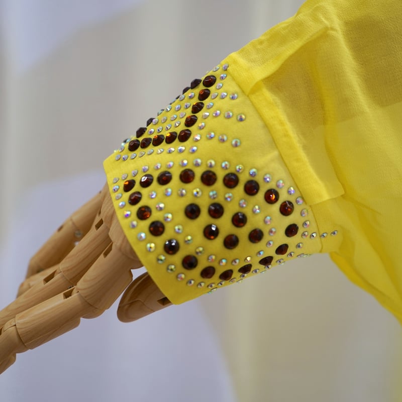 ハリージドレス　ベリーダンス ハリージドレス ゴールド HG0007 | shukran（シュクラン）ベリー