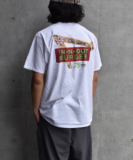 Used IN-N-OUT Burger S/S T-Shirt White 04-483