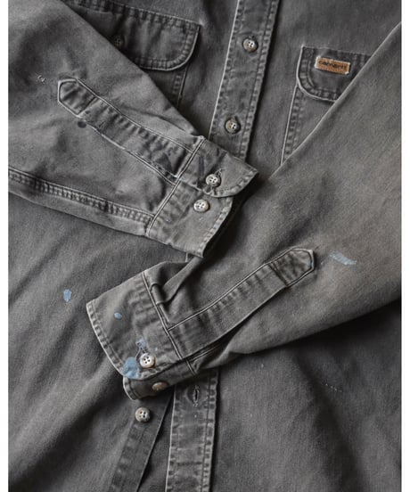 Used Carhartt Cotton Canvas Shirts BRN 05-017