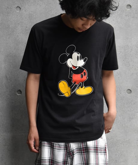 Used Disney Print T-Shirt "Mickey" 04-496
