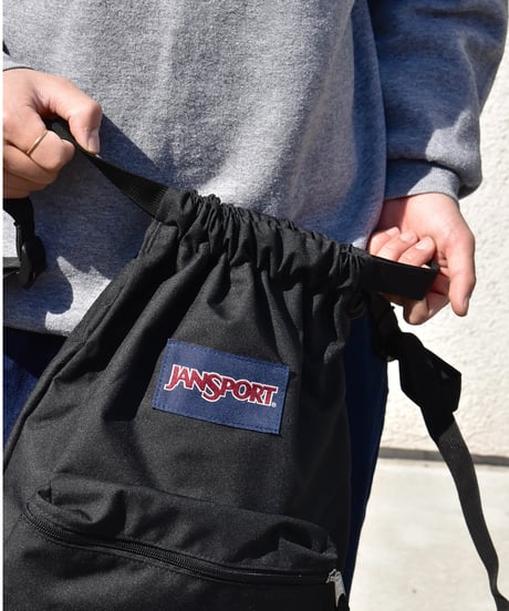 JANSPORT Draw Sack Black