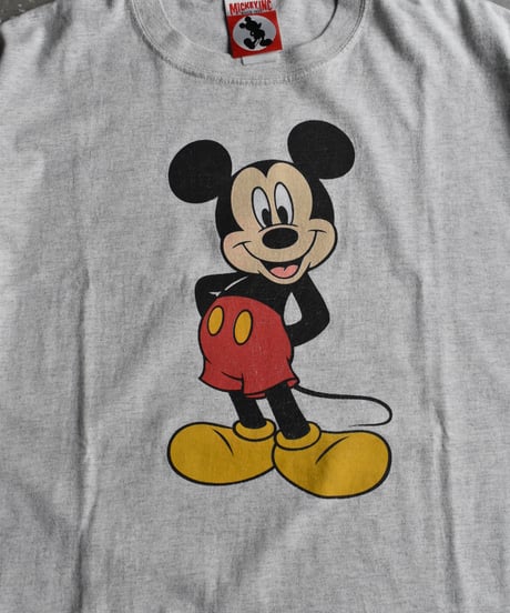 Used Disney Print T-Shirt "Mickey" 04-498