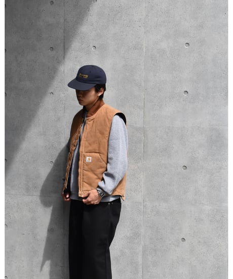 Used Carhartt Duck Vest Brown 02-043