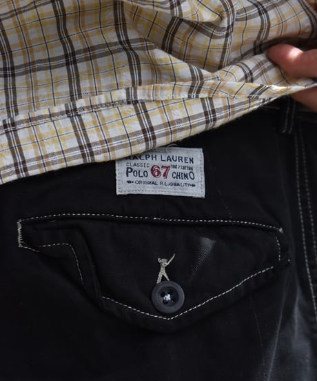 Used Polo Ralph Lauren Cargo Shorts Black 03-143