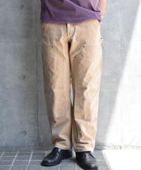 Used Carhartt Duck Double Knee Carpenter Pants Brown  03-130