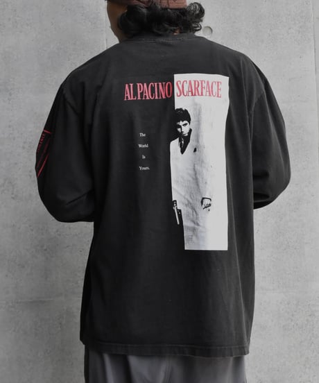 Used Scarface Long Sleeve T-Shirts 04-478