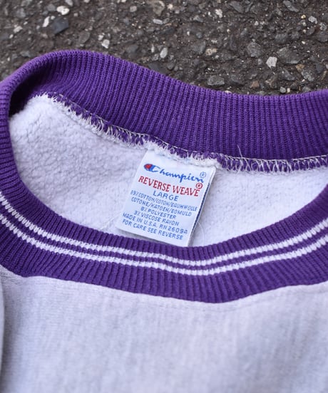 90s Used Champion Reverse Weave Sweat Shirt "Northwestern University" Made in USA04-450