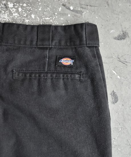 Used Dickies 874 Work Pants Cut Off Black 03-189
