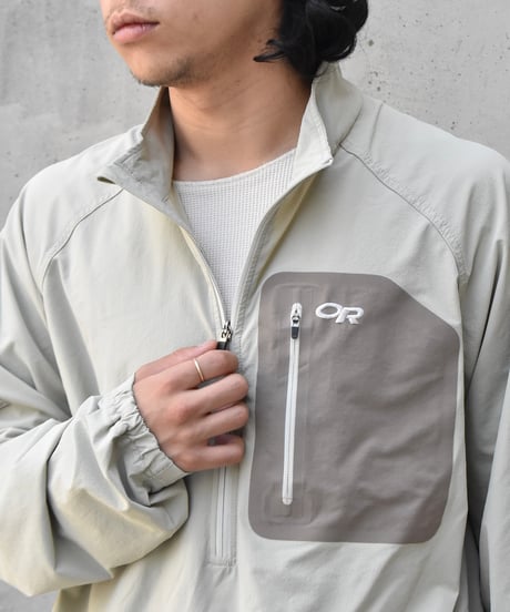 Used Outdoor Research Half-Zip Ferrosi Jacket Ivory 02-168