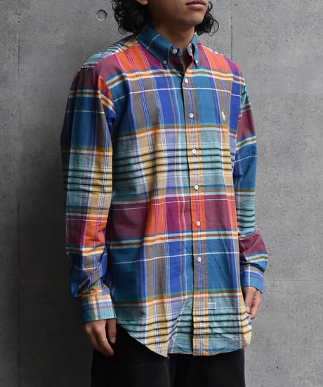 Deadstock Polo Ralph Lauren Plaid L/S Shirt  05-079