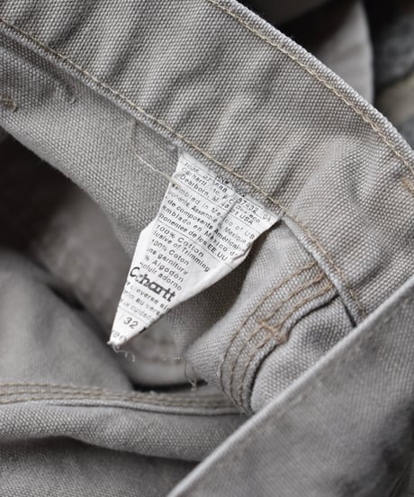 Used Carhartt Duck Carpenter Pants Khaki 03-133
